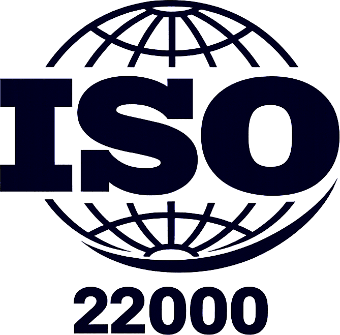ISO 22000:2018 certification mark